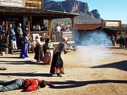 Apache Junction-Goldfield Ghost Town-Shoot-out 12