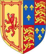 Arms of Margaret Tudor, Queen of Scots