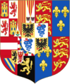 Arms of Philip II of Spain as Monarch of Milan (1554-1558)