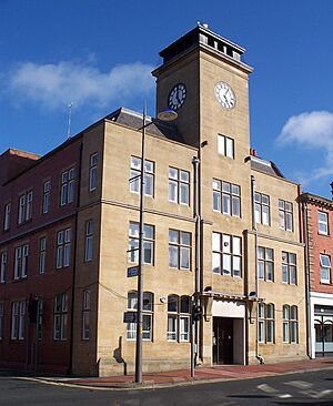 Ashington Town hall - geograph.org.uk - 1508355