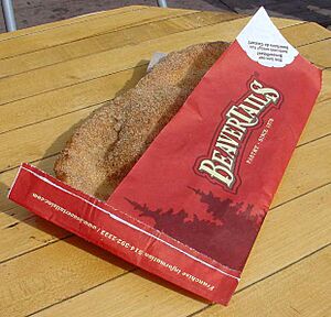Beaver tail pastry in Ottawa (cropped)