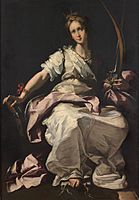 Bernardo Strozzi - St. Catherine of Alexandria (LACMA)