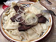 Beshbarmak, national dish (3991850909)