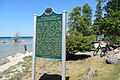 Big Rock Point Nuclear Power Plant historic marker