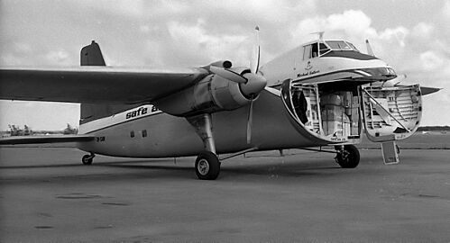 Bristol Freighter, Palmerston North, New Zealand, 1974 - Flickr - PhillipC