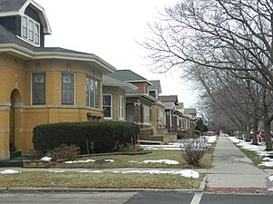 Bungalows in Portage Park Bungalow Historic District