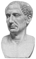 Bust of Julius Caesar from History of the World (1902)