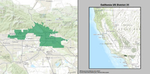 California US Congressional District 31 (since 2013)