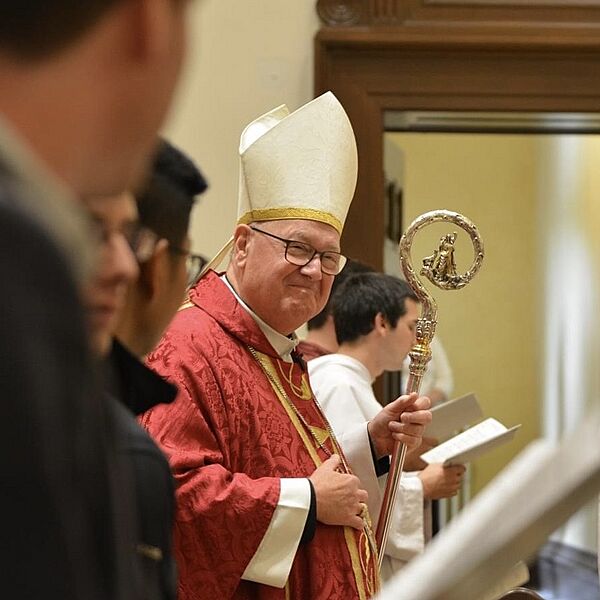 Cardinal Dolan at UST (Sept 2019, Cropped)