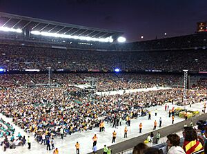 Cau la nit al Concert per la Llibertat