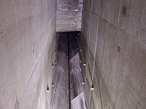Clyde Dam expansion joint, Otago, NZ
