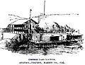 Corinthian Yacht Club House c 1894 Timburon Marion Co California