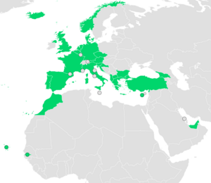 Countries in which Transavia (NL) operates