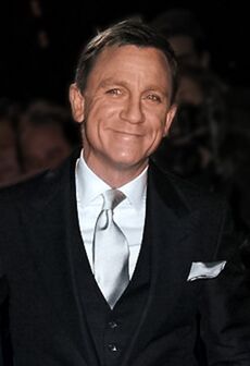 Daniel Craig at a film premiere in New York b