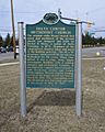 Delta Center Methodist Church sign