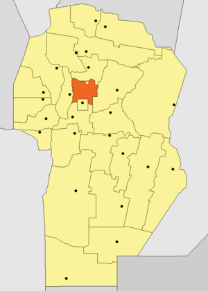 Colón Department in Córdoba Province