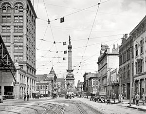 Downtown Indianapolis, 1907