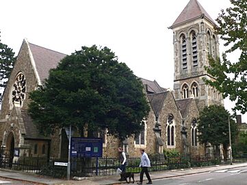East Sheen Christ Church fr SW, GeoUK 2139925