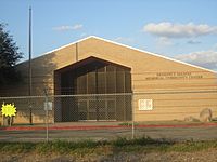 Ernesto J. Salinas Memorial Community Center, Mirando City, TX IMG 3429