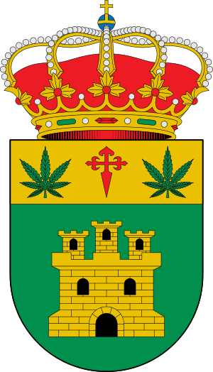 Escudo de Santa Cruz de los Cáñamos (Ciudad Real)