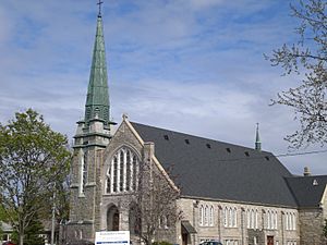 Exterior St Charles Garnier Church, Quebec