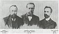 Founders of the Armenian Revolutionary Federation Stepan Zorian, Christapor Mikaelian, Simon Zavarian