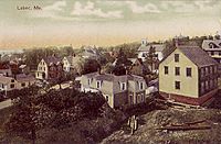 General View of Lubec, ME