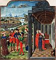 Giovanni Boccaccio and Florentines who have fled from the plague