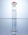 Graduated Measuring Cylinder with Stopper 
