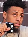 Greg Hardy at UFC Fight Night 143 post fight interview