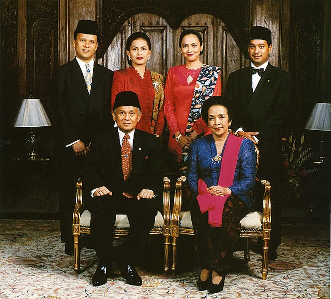 Habibie family portrait