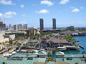Hawaii Maritime Center from Aloha Tower