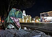 Hill County Courthouse - Willie Mural and Dinosaur Museum - Hillsboro, Texas