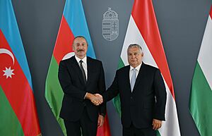 Ilham Aliyev met with Hungarian PM Viktor Orban on 2023 State Foundation Day (1)