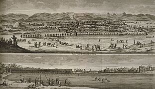 Ispahan - Pont Alla - Werdie - Chan - Bruyn Cornelis De - 1725