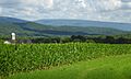 Jacks Mountain as viewed from Shirleysburg, Pennsylvania