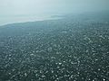 La città di Goma e il lago Kivu (RD Congo)