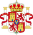 Lesser Royal Coat of Arms of Spain (1700-1868 and 1834-1930) Pillars of Hercules Variant.svg
