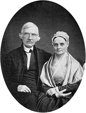 Lucretia and James Mott