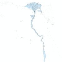 Map of Markazes of Egypt