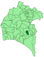 Map of Villarrasa (Huelva)