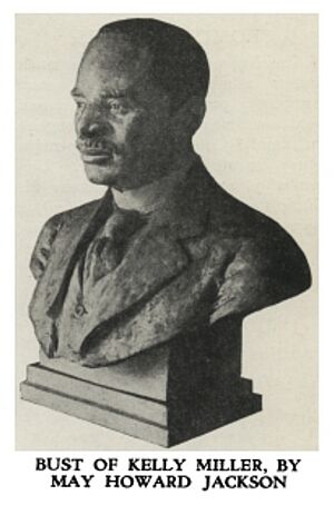 May Howard Jackson, Bust of Kelly Miller
