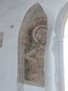 Medieval Wall Painting - geograph.org.uk - 1379129