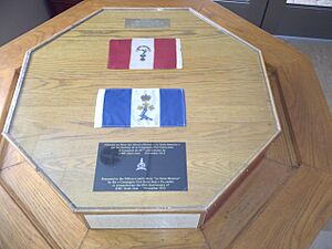 Mess Table at Royal Military College Saint-Jean