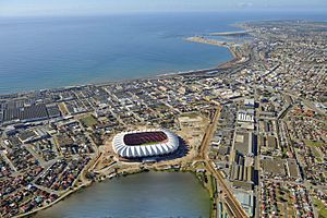 Nelson Mandela Stadium in Port Elizabeth