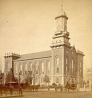 Old Lycoming County Courthouse, Williamsport, Pennsylvania, 1860