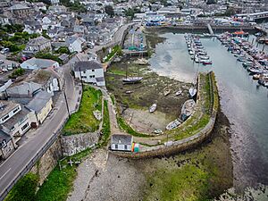 Old Quay Newlyn by Kernow Skies