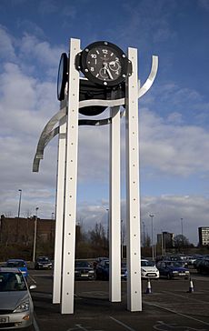 Old Trafford clock