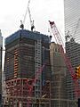 One WTC tower construction progress Sept 2010