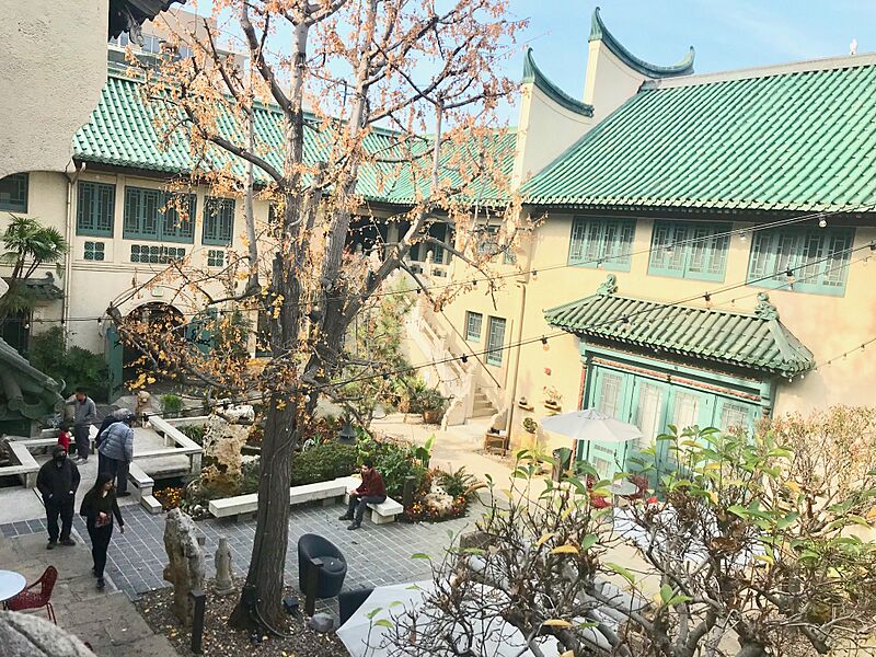 PAM courtyard